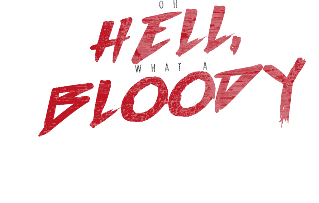 Official Logo of "Oh hell, what a bloody X-Mess"